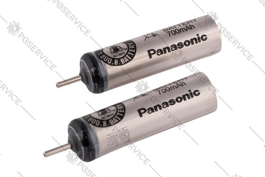 Panasonic 2x batterie 700mAh 61mm rasoio ER-CA35 ES-7109 ES-RL21 ES-RT51 ES-RT8