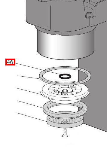 Delonghi guarnizione 12mm OR 115 macchina caffè Dedica Specialista EC685 EC850