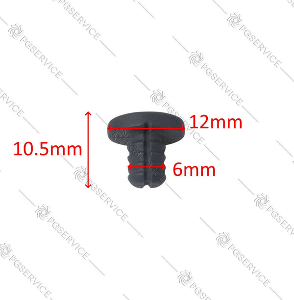 Set 10x picior de cauciuc suport grătar plită 12x10.5x6 mm Electrolux