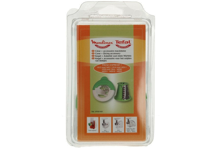 Moulinex cono supporto taglio cubetti Fresh Express DJ750 DJ753 DJ755 DJ800 HV4