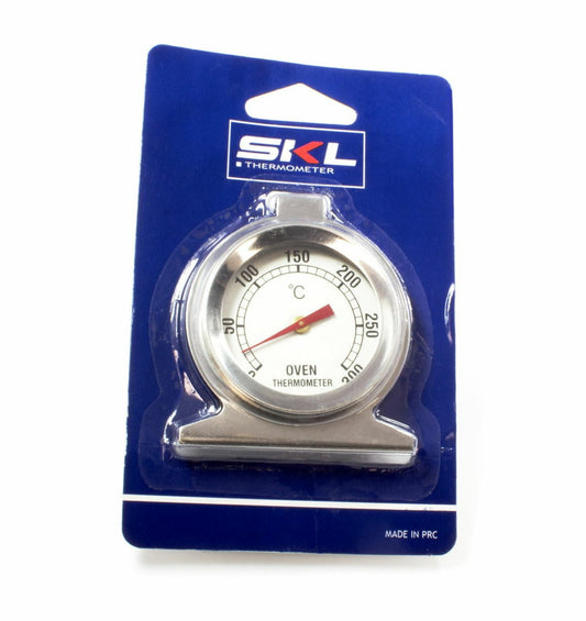 SKL termometro temperatura acciaio inox 0 - 300 °C interno esterno forno gancio