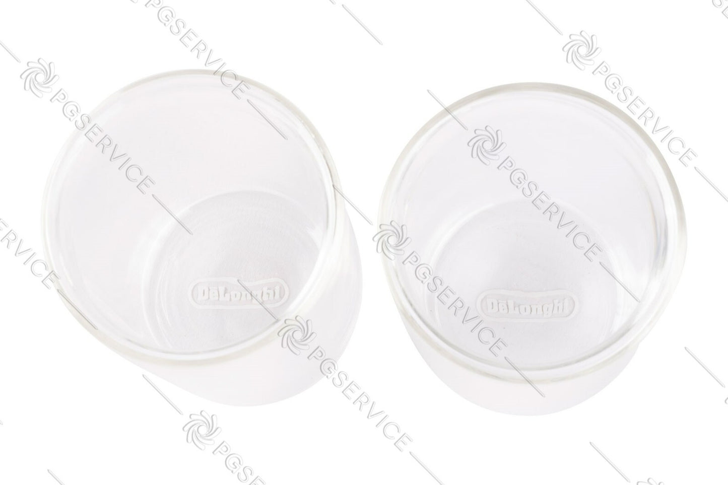 DeLonghi 2 Verres Cold Brew 220ml Double Mur Verre Boissons Fraîches 102mm