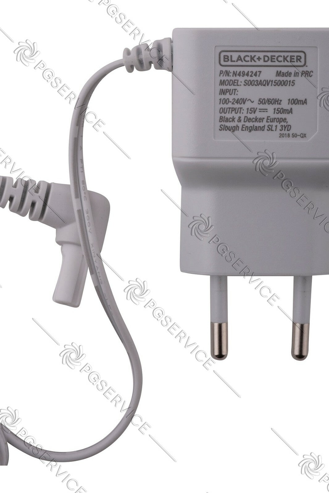 Black & Decker oplader acculader stofzuiger draadloos PSA115 PSA215