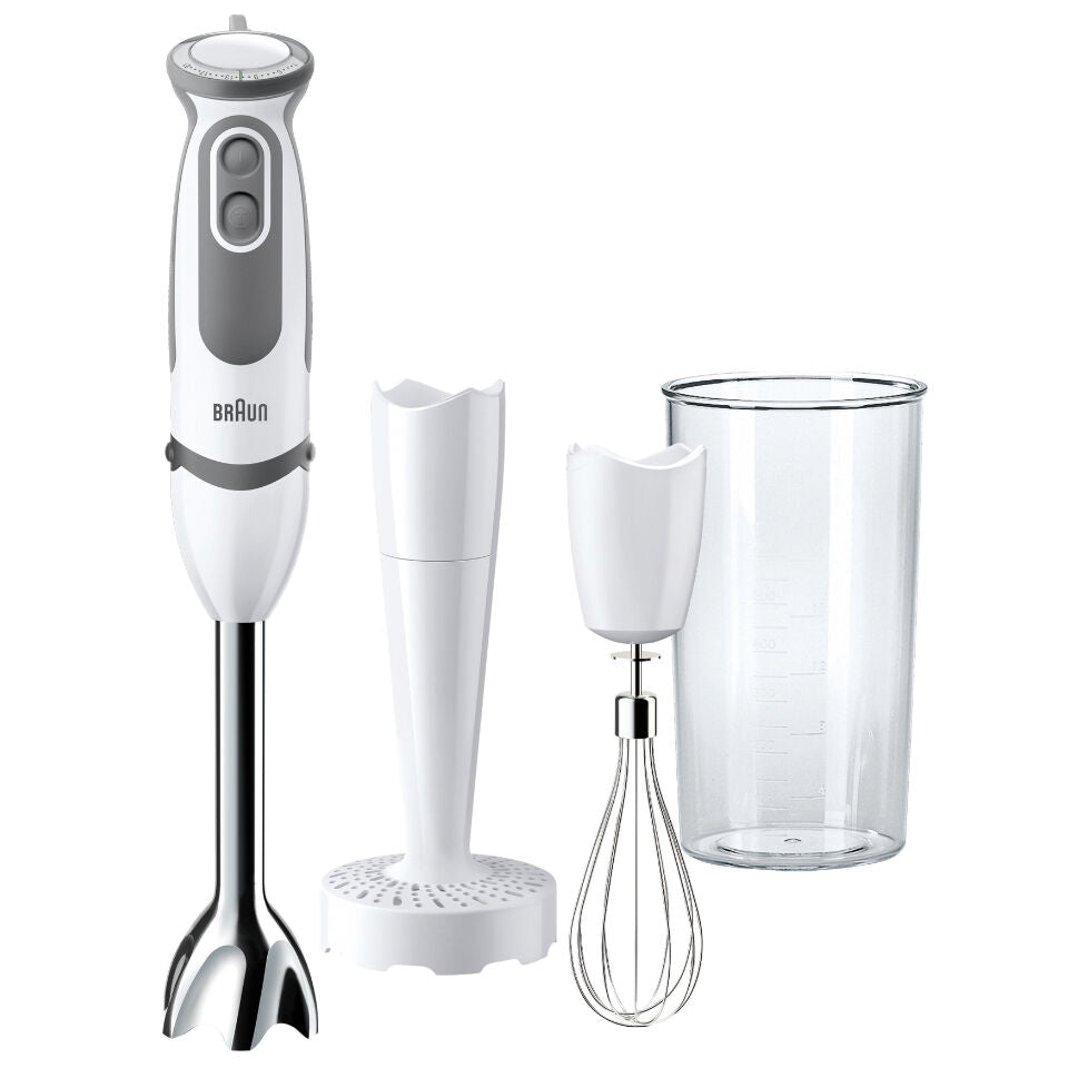 BRAUN MIXER MULTIQUICK 5 VARIO MQ5007 + FRUSTA SCHIACCIAPATATE 750W IDENTITY