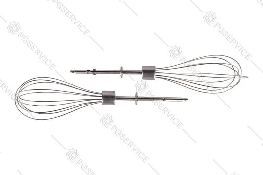 SMEG Kit 2x Whisks IN Wires Originals for Mixer Electric 50's Style HMF01