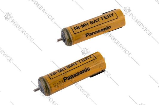 Panasonic 2x batterie 1.2V Ni-MH rasoio ERGY10 ES2044 ES2050 ES2054 ES2058