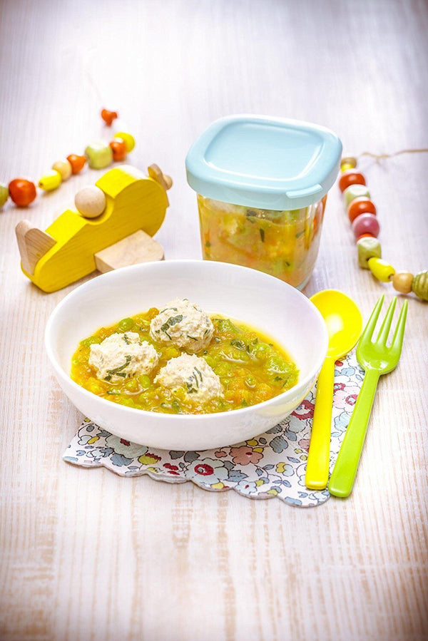 Moulinex accessoire mini bol hachoir 1,4L + 4 bols Companion XF387 HF