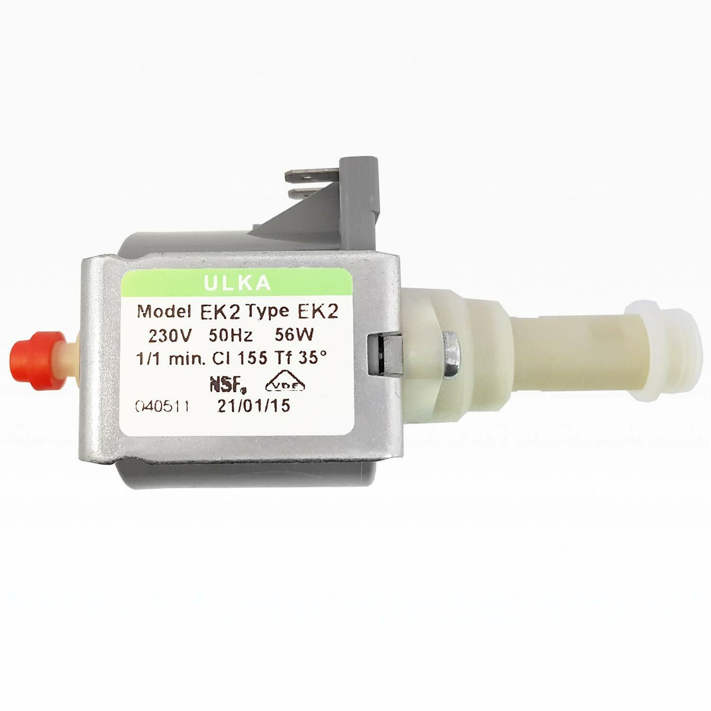 Ulka pompă apă EK2 56W 230V 15.5bar 650cc aparat de cafea Ariete Saeco Gaggia