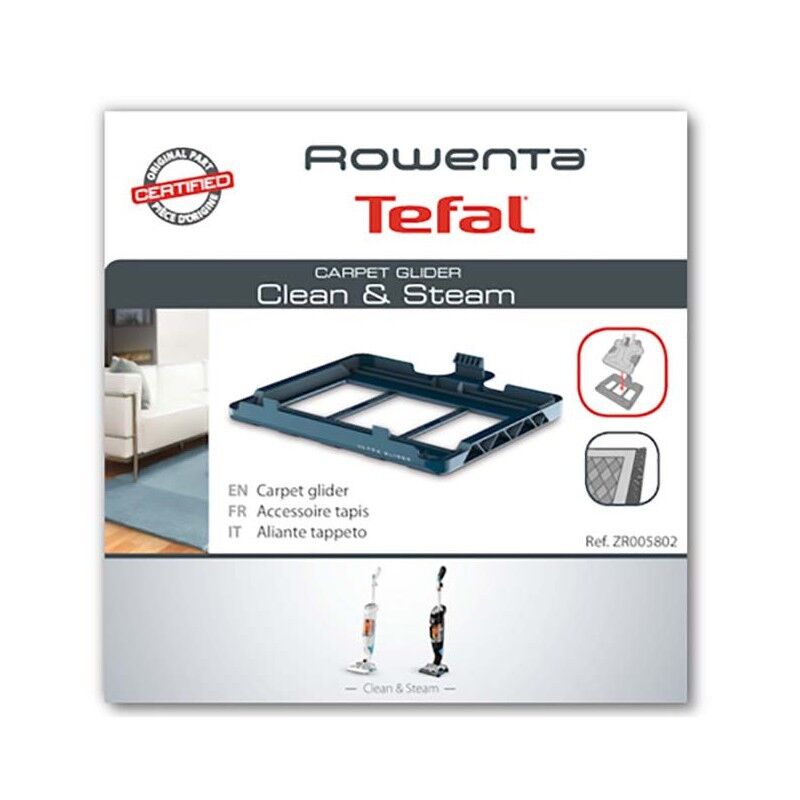 Rowenta accessorio tappeti scopa vapore Clean & Steam RY75 RY7535 RY7557 RY7597