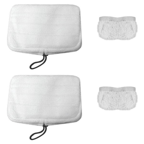 Polti 2x doeken + 2x microvezel caps stoomreiniger Vaporetto SV205 PTEU0252