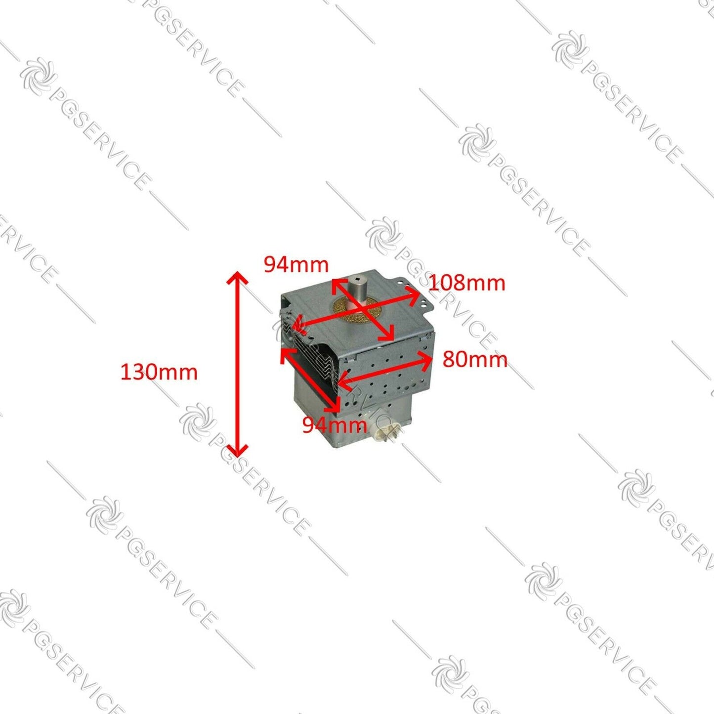 Delonghi magnetron Panasonic 2M167B-M39 900W forno microonde Perfecto MW675 MW80