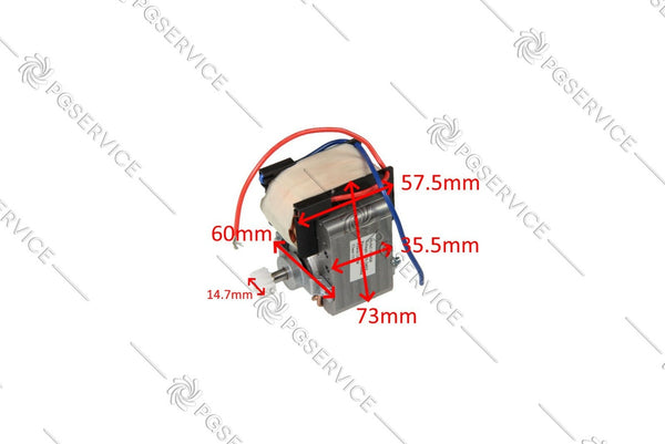 Ariete motore ingranaggio GS60 160W 73mm 220V spremiagrumi Pro Juice 0411 411