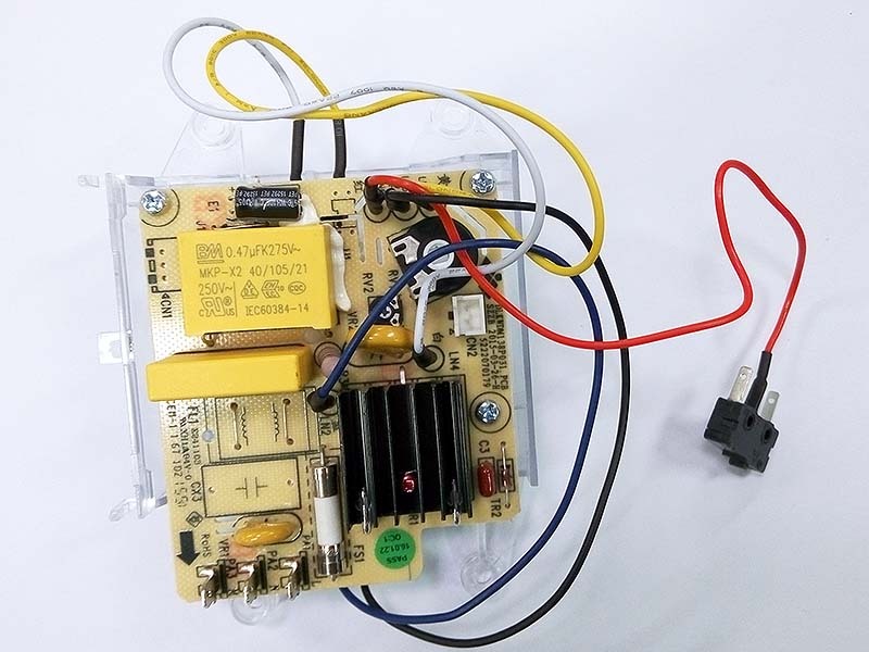Kenwood płytka PCB + mikroprzełącznik robota Multipro FDP60 FDP600 FDP601 FDP603