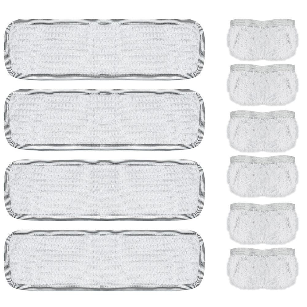 Polti Kit 4 Cloths +6 Headphones Cotton Vaporetto Go Xsteam Handy Smart Airplus