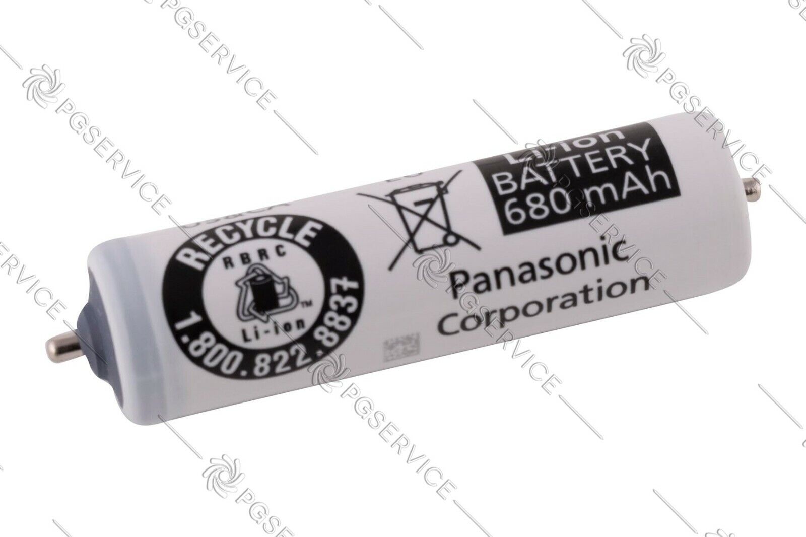 Panasonic batteria Li-Ion 680mAh rasoio epilatore ES-EL9 ES-LV6 ES-LV9 ES-ED9 LA
