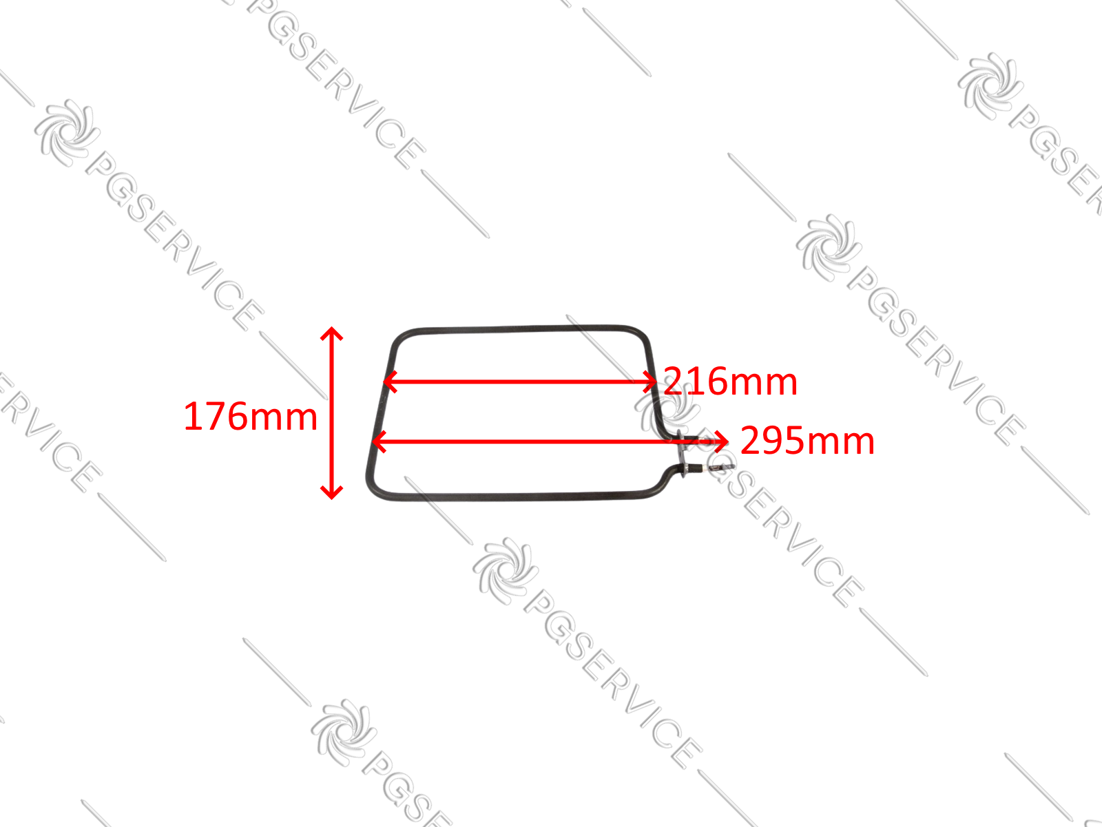 Kenwood resistenza riscaldante 610W 230V 295mm 176mm macchina cuocipane BM450