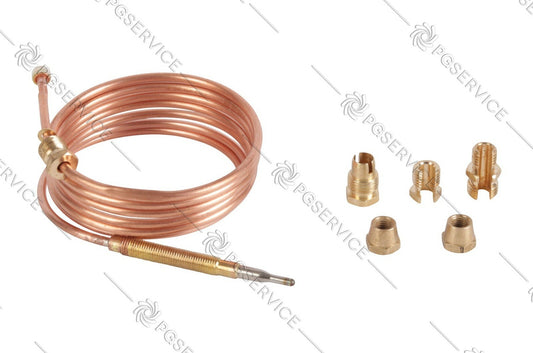 Termocuplă universală lungime 150cm cu 5 piulițe cuptor plită aragaz