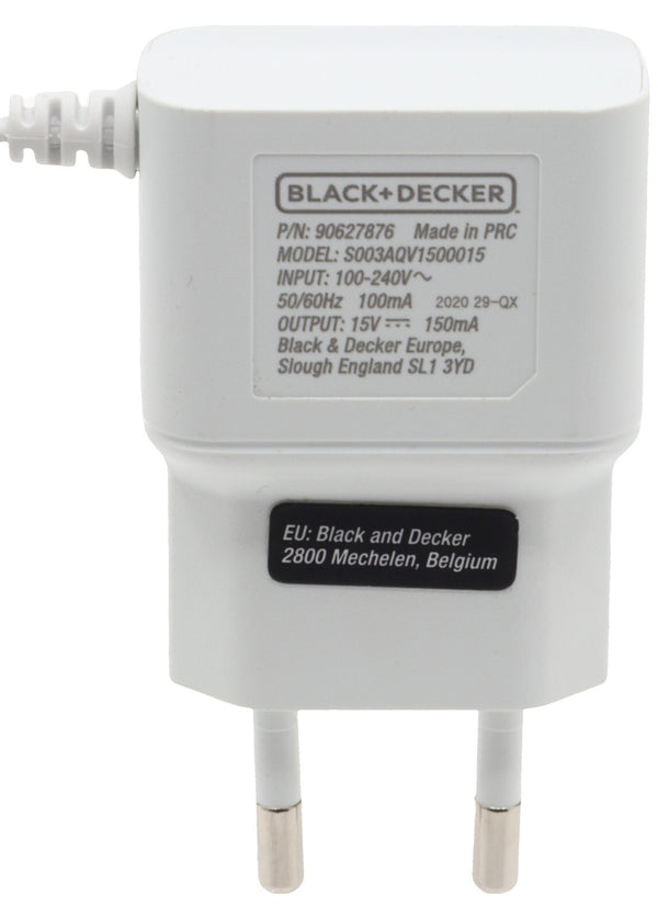Black & Decker caricatore carica batterie aspirabriciole NVB215 NVB220 WDB215