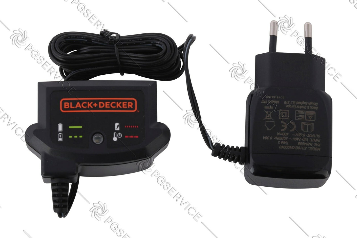 Black & Decker carica batterie trapano tagliabordi BDCD18 BDCR18 EGBL18 ST1823
