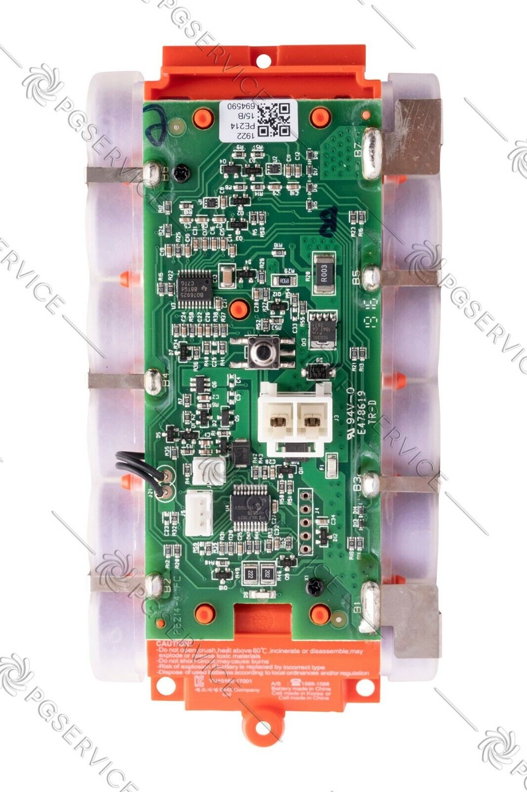 Rowenta scheda PCB batteria scopa aspirapolvere X-Pert 260 RH7324 RH7329 21.9V