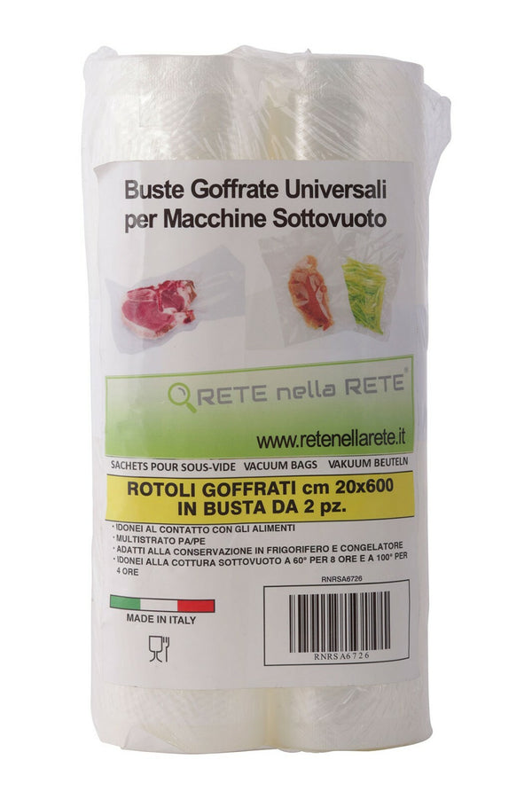 Reber RNR 60m geprofileerde zakken 20cm vacumeermachine Artus EcoPro Family