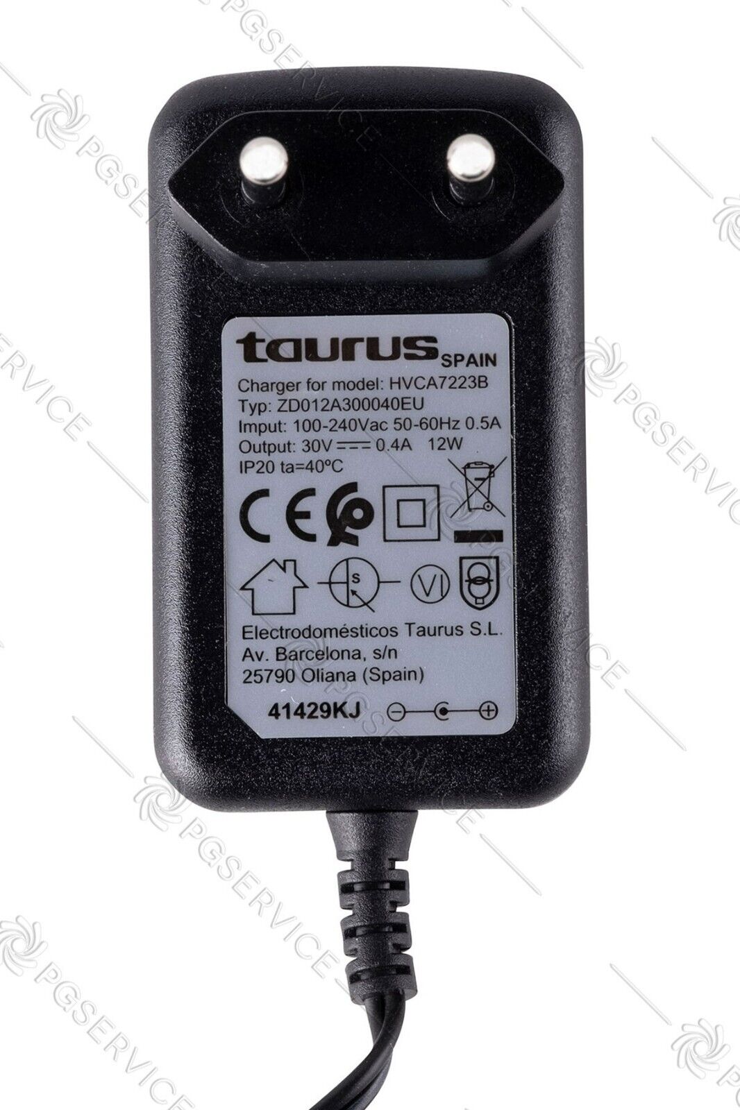 Taurus caricatore caricabatterie scopa aspirapolvere Ultimate Digital HVCA7223B