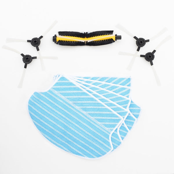 H.Koenig zestaw akcesoriów szczotek wałków ściereczek K90 robot WaterMop SWRC90 SWRC110