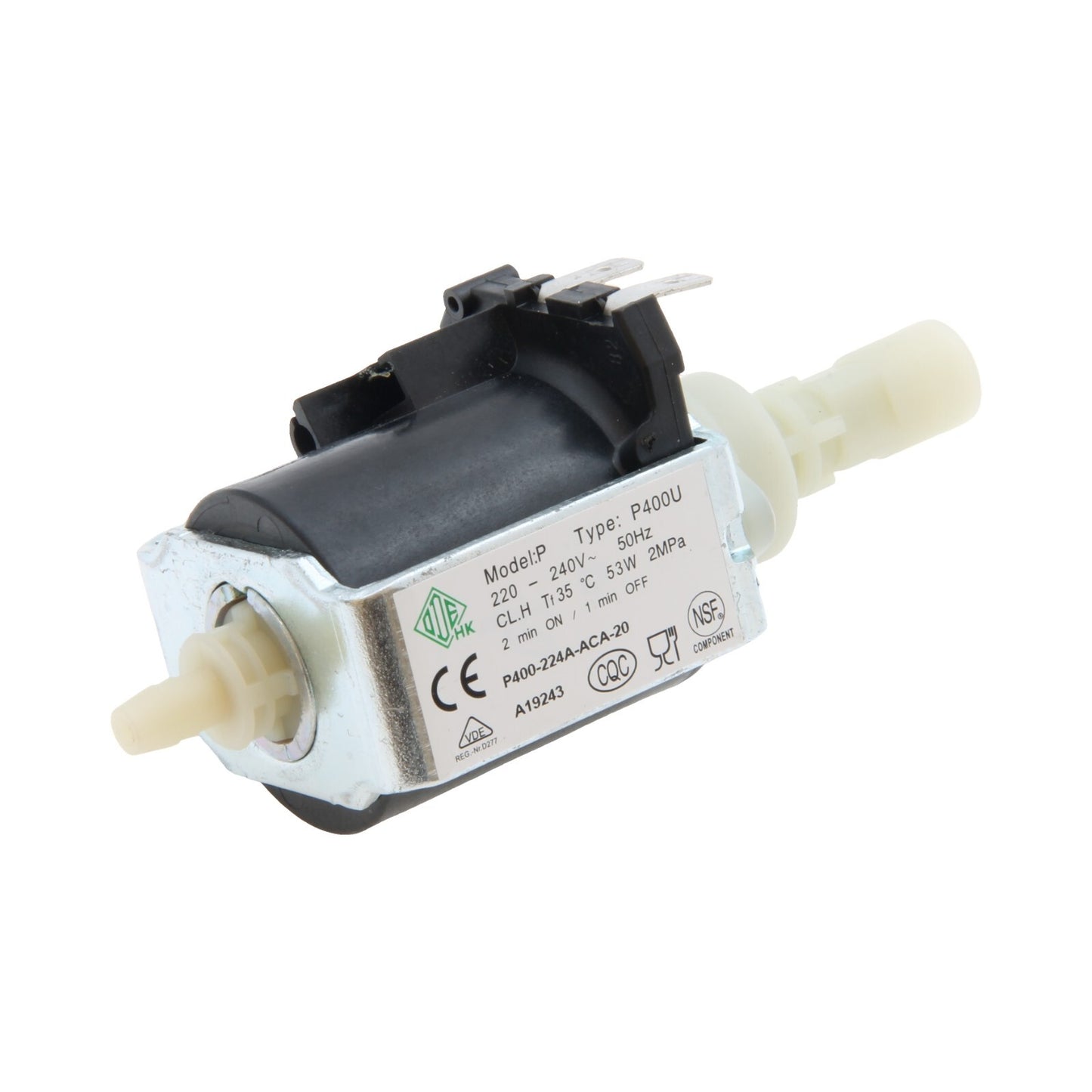 Polti pompe P400U valve Vaporetto Sani System fer à repasser Vaporella Next VN18