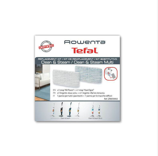 Rowenta zestaw ściereczek do mopa parowego Clean Steam Multi RY75 RY85 RY7557 RY8534