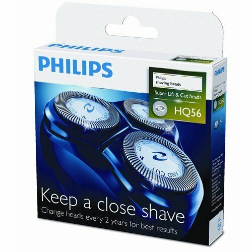 Philips kit testine lame ORIGINALI rasoio HQ54 HQ56 HQ58 HQ64 HQ66 HQ68 HQ69