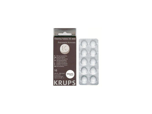Krups kit capsule palline detergenti pulizia manutenzione Espresseria Automatica