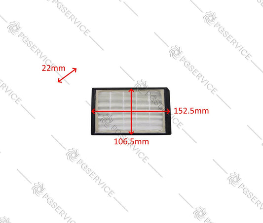 Filtro HEPA aspirapolvere Bosch Siemens BGL BSF VS5 Sphera Compact Natura VC5300
