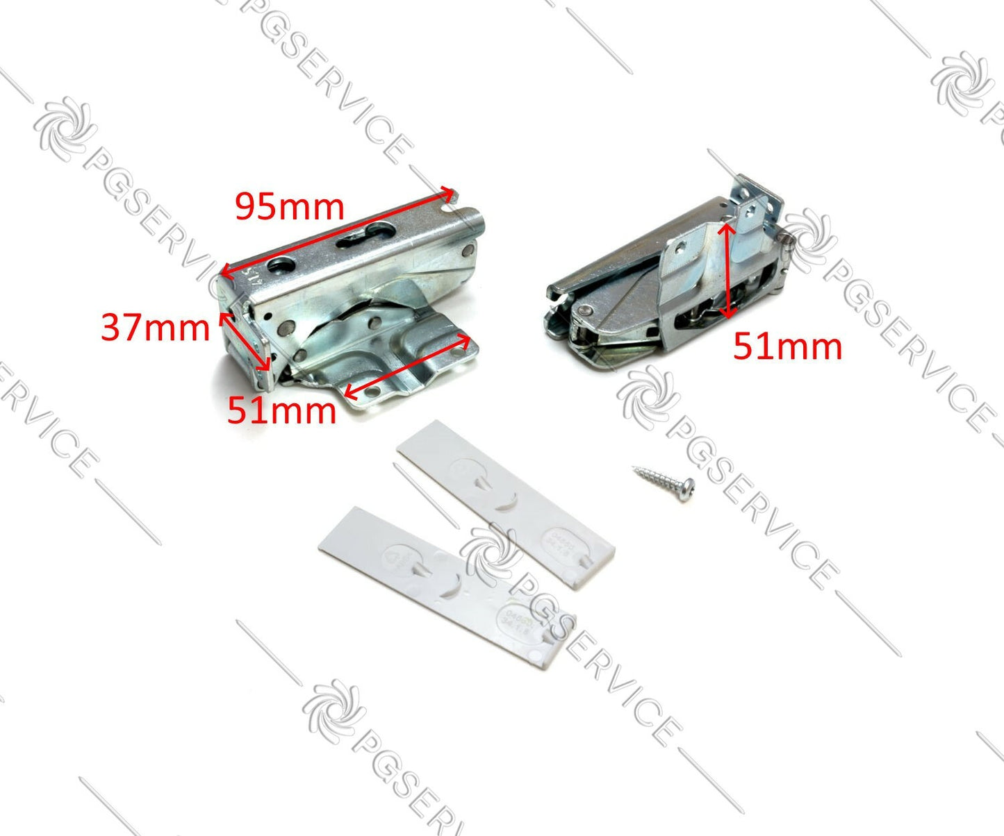 Cerniere suporturi ușă frigider Bosch Siemens KI28 KI38 KIL KIR KIS KIV