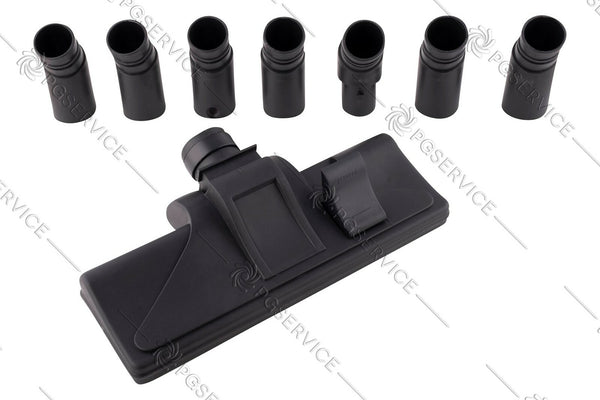 Brush Universal+Wheels+7 Fittings for Vacuum Cleaner Philips Hoover Polti