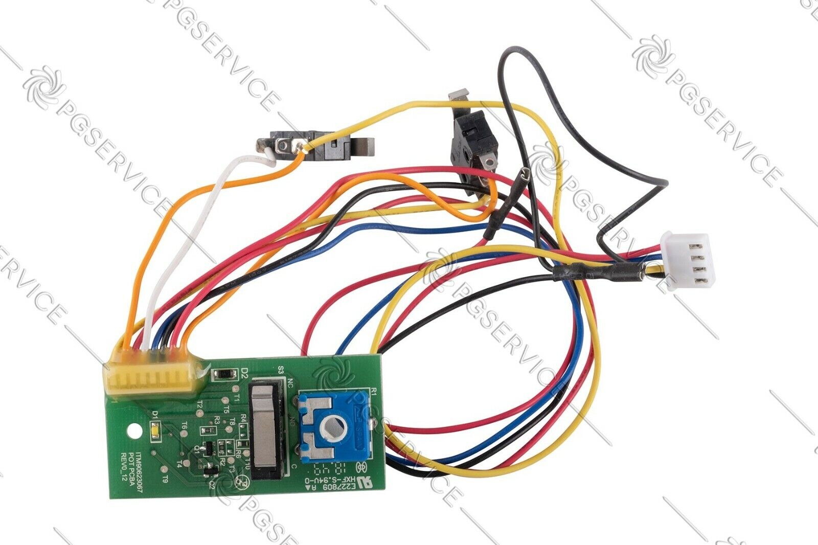 Black & Decker scheda PCB potenziometro scopa a vapore SteamMop BHSM16 FSMH13