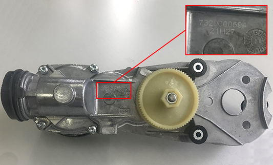 Kenwood Boîte Engrenages Poulie robot pâtissier Chef titanium KVC70 KVC73