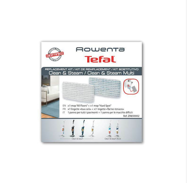 Rowenta kit panni scopa vapore Clean Steam Multi RY75 RY85 RY7557 RY8534