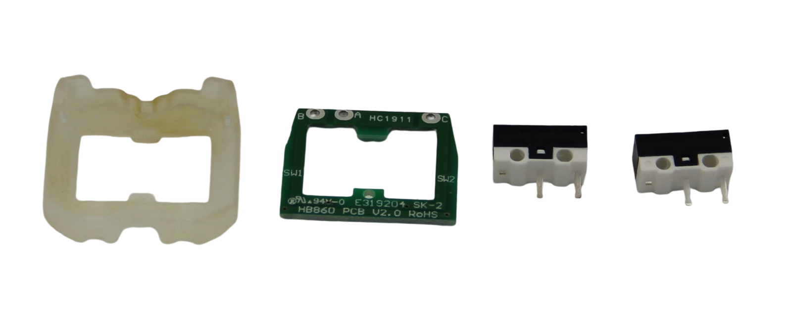 Rowenta scheda PCB micro interruttori arricciacapelli Brush Active CV9520 CV9540