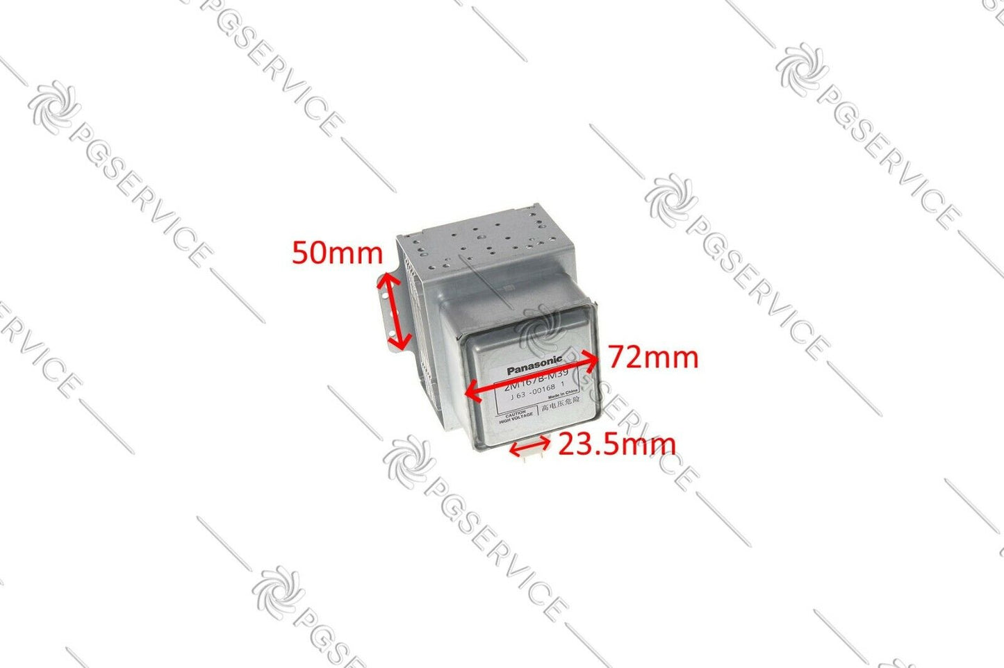 Delonghi magnetron Panasonic 2M167B-M39 900W forno microonde Perfecto MW675 MW80