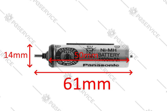Panasonic batteria 1.2V 1100mAh 61mm rasoio ER2211 ER221 ER-GC50 ER-GC70