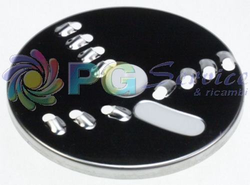 Ariete disco de cuchilla G agujeros pequeños Julienne fósforo Saladino inalámbrico 1789