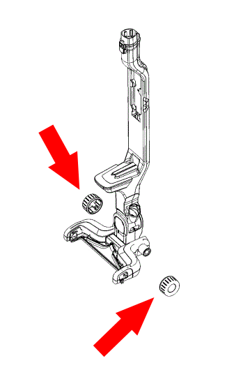Black & Decker ruota spazzola scopa aspirapolvere MultiPower CUA525 CUA625