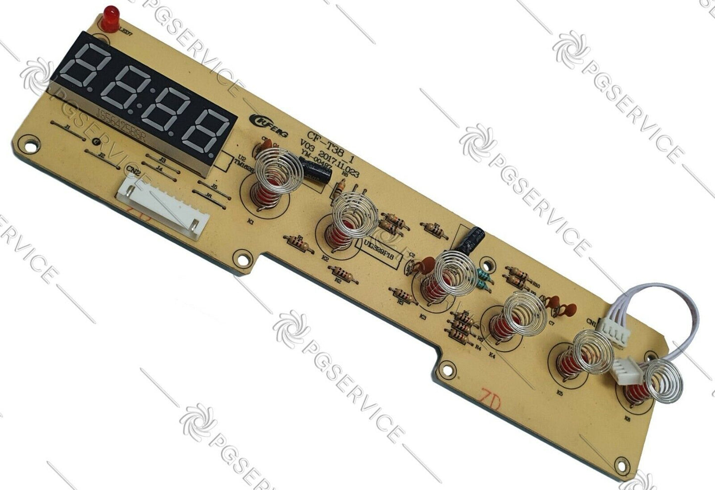 RGV scheda PCB CF-T38_1 comandi display piastra induzione Turbo 2000 110180