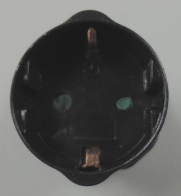 Vivanco riduttore adattatore spina presa Schuko UK 3 pin GB + fusibile 250V