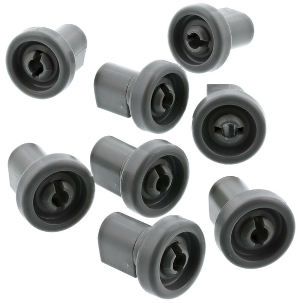 8x Koła kosza wysokiego zmywarki Electrolux Rex AEG ESF ESI ESL F44 PDV TP TT