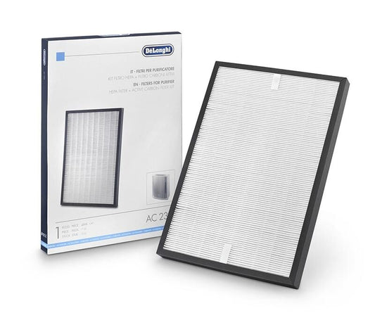 Delonghi kit filtro HEPA 0.3 micron + Carboni Attivi purificatore d'aria AC230