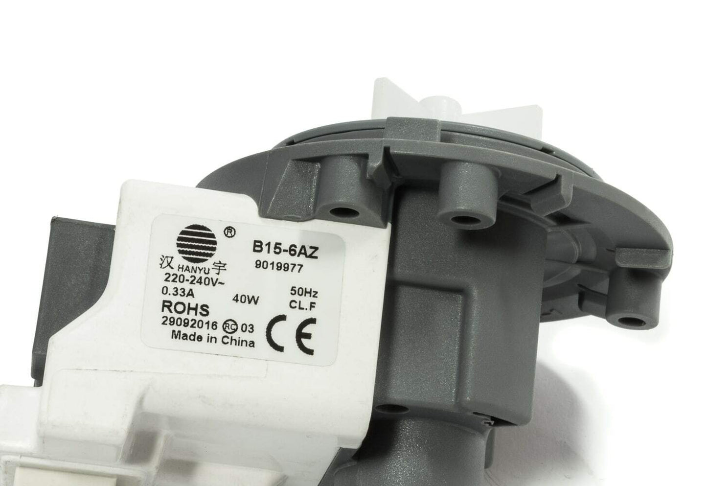 Pompa scarico Hanyu B15-6AZ 40W lavatrice Smeg Beko DG WHT WTR DNM EV5 HTV GWN