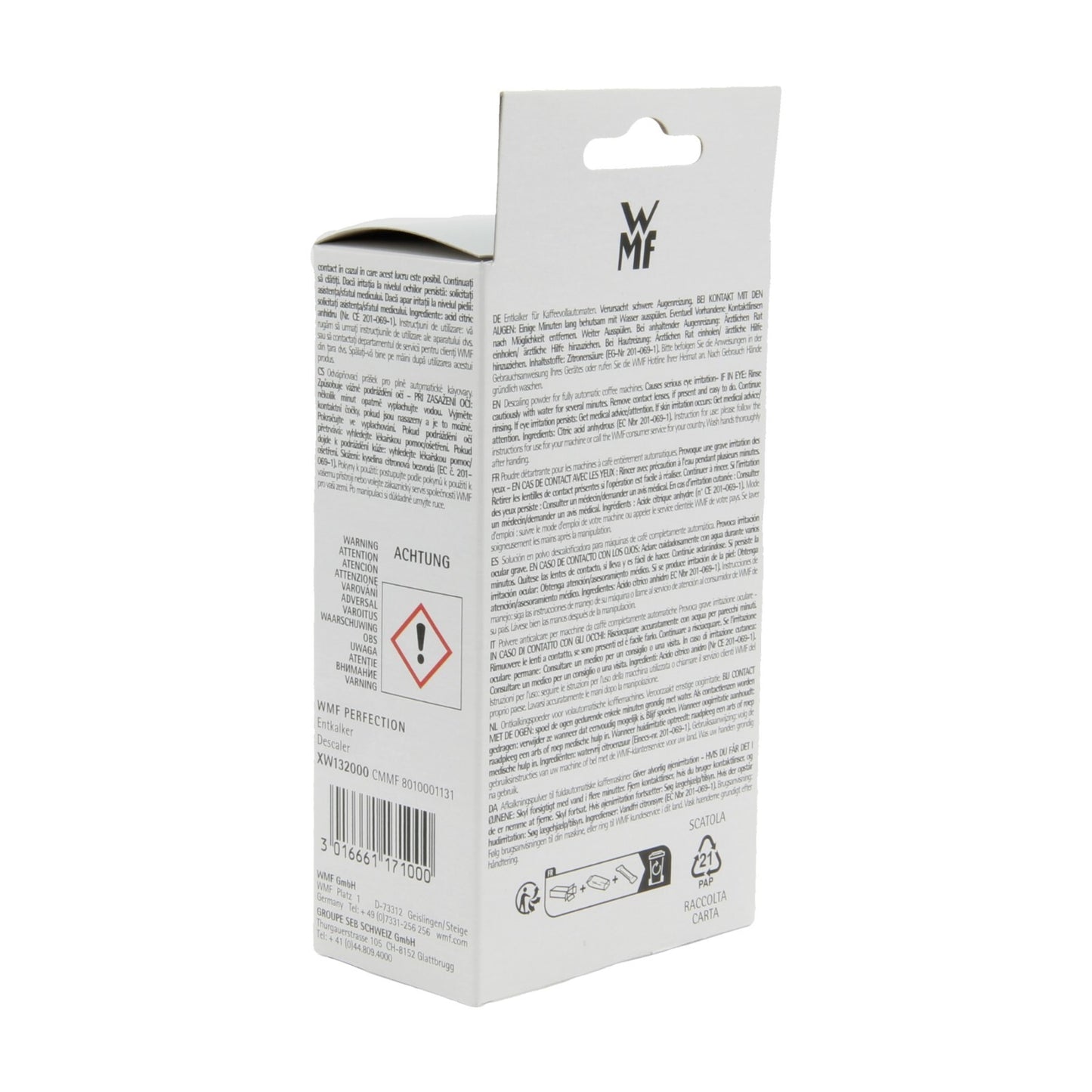 WMF Descaler Limestone Aquadur Hardness Coffee Machine Perfection 760 840