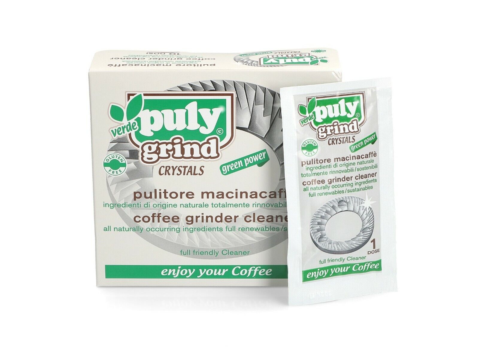 Puly Grind pulitore cristalli pulizia macina caffè macchina superautomatica