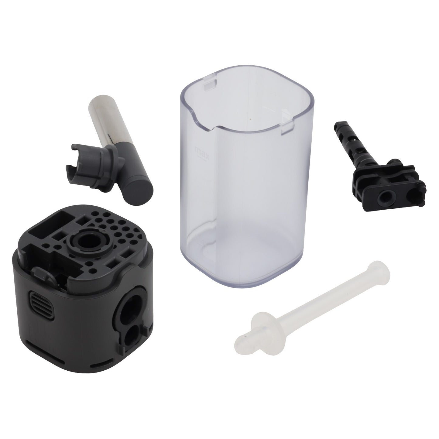 Delonghi Nespresso carafă de lapte gri aparat de cafea Lattissima One EN500 F11